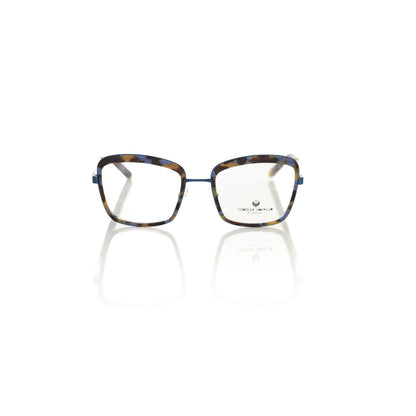 Frankie Morello Blue Metallic Women's Eyeglass Frame Frankie Morello