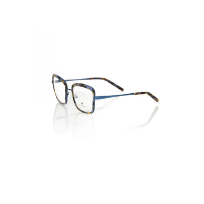 Frankie Morello Blue Metallic Women's Eyeglass Frame Frankie Morello