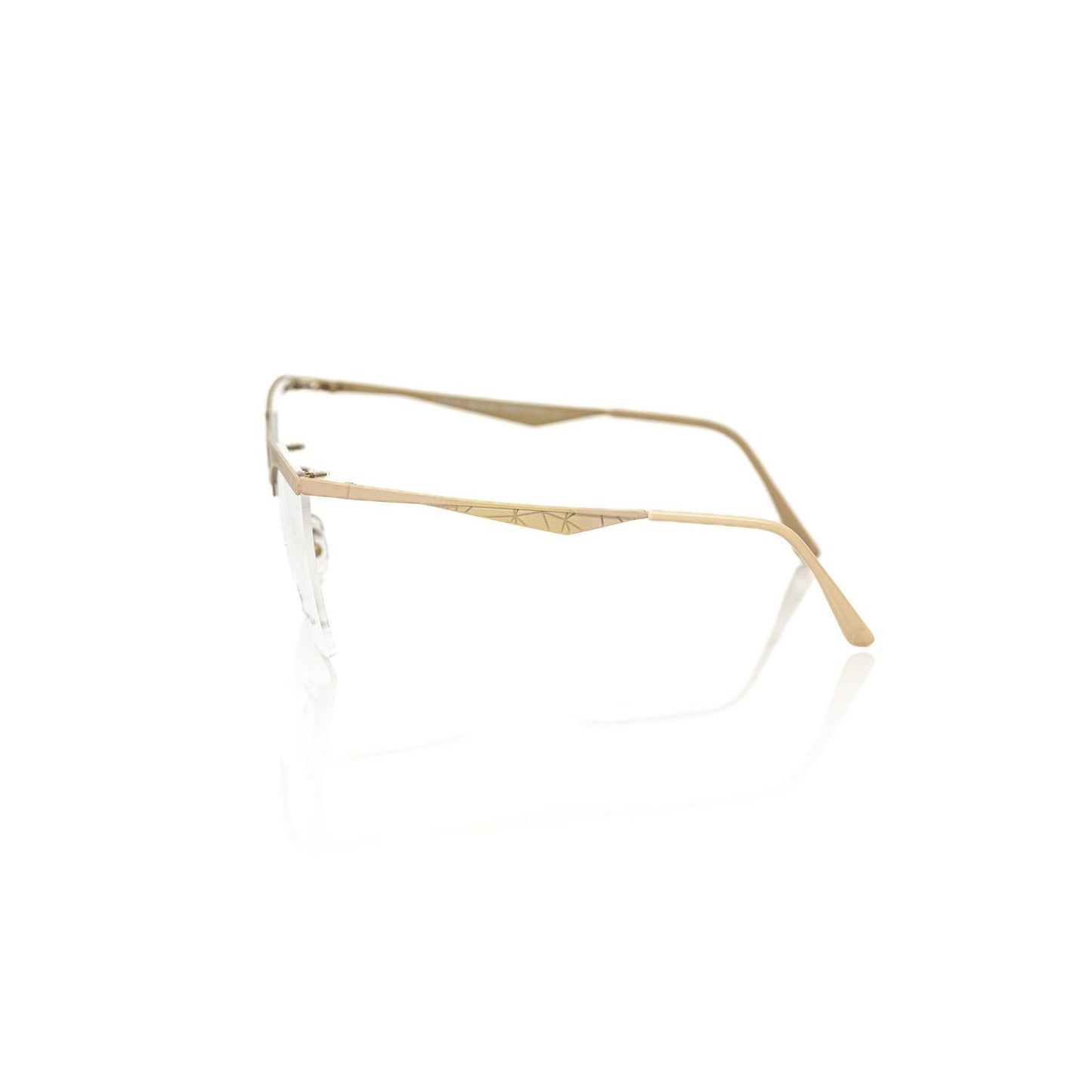 Frankie Morello Brown Metallic Women's Eyeglass Frame Frankie Morello