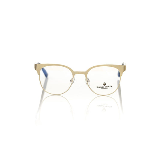 Frankie Morello Gold Metallic Women's Eyeglass Frame Frankie Morello