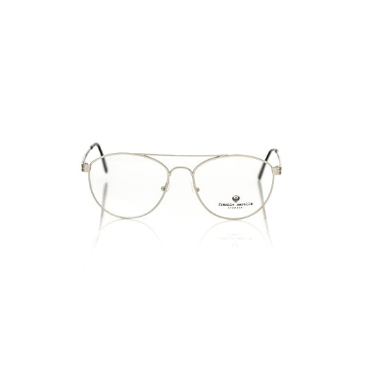Frankie Morello Silver Metallic Unisex Frame Frankie Morello