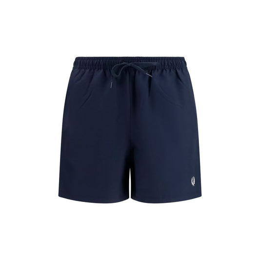Fred Perry Blue Recycled Polyester Clothing