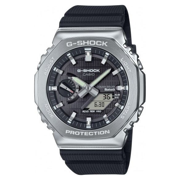 CASIO G-SHOCK Mod. G-STEEL TOUGH SOLAR  Bluetooth® BLACK-0