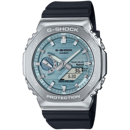 CASIO G-SHOCK Mod. G-STEEL TOUGH SOLAR Bluetooth® LIGHT BLUE WATCHES CASIO G-SHOCK