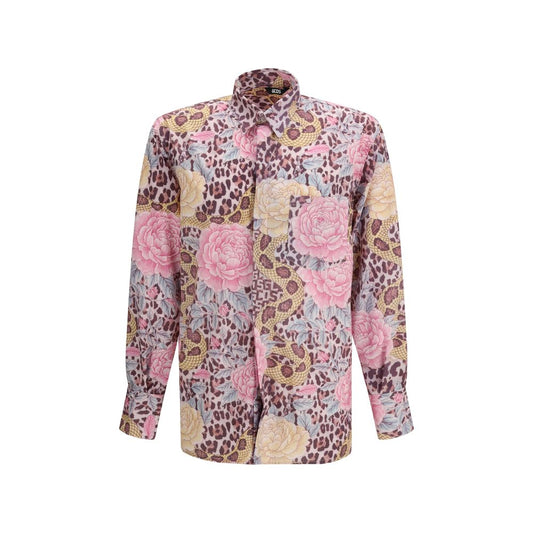 GCDS Multicolor Polyester Pattern Shirt 1728,72470364320,Clothing,GCDS,IT46 | S,IT48 | M,IT50 | L,IT52 | XL,Men,Multicolor,New with tags,Pattern - Shirts - Clothing,Shirts - Clothing