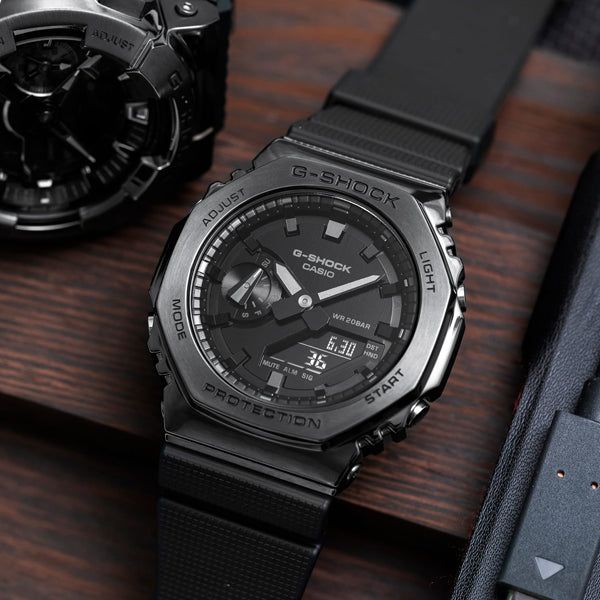 CASIO G-SHOCK Mod. OAK - METAL COVERED - Black-8