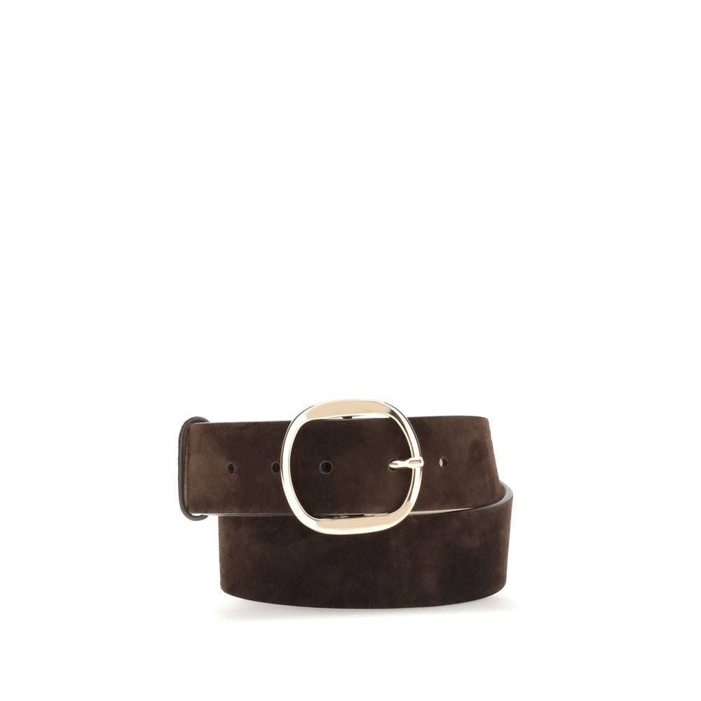 Gabriela Hearst Brown Leather Regular Belt Gabriela Hearst