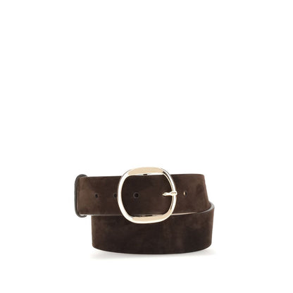 Gabriela Hearst Brown Leather Regular Belt Gabriela Hearst