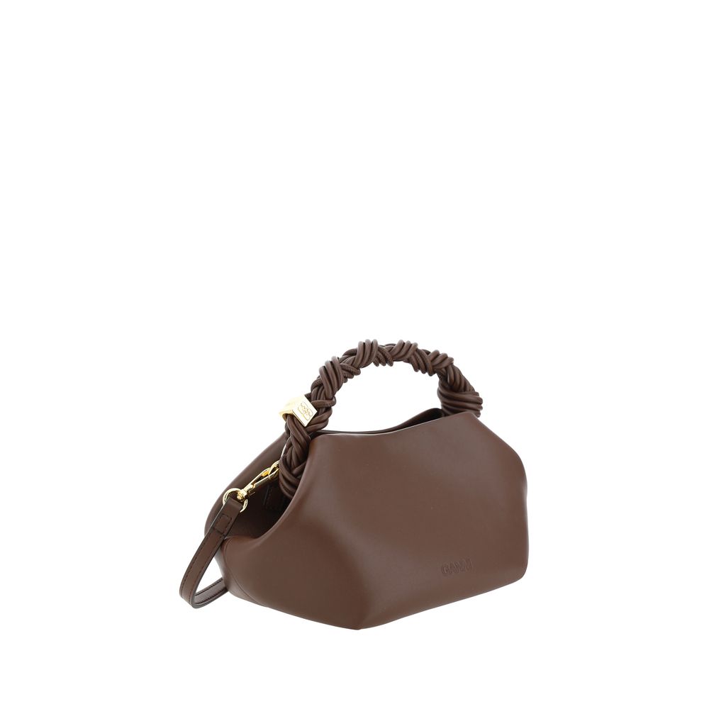 Ganni Brown The Bou Mini Handbag