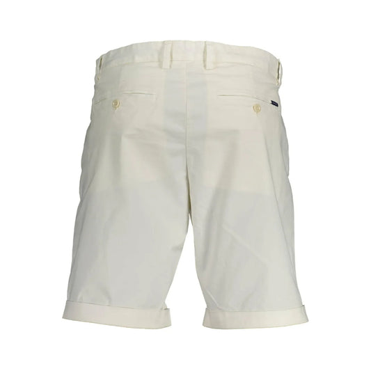 Gant White Cotton Bermuda Shorts