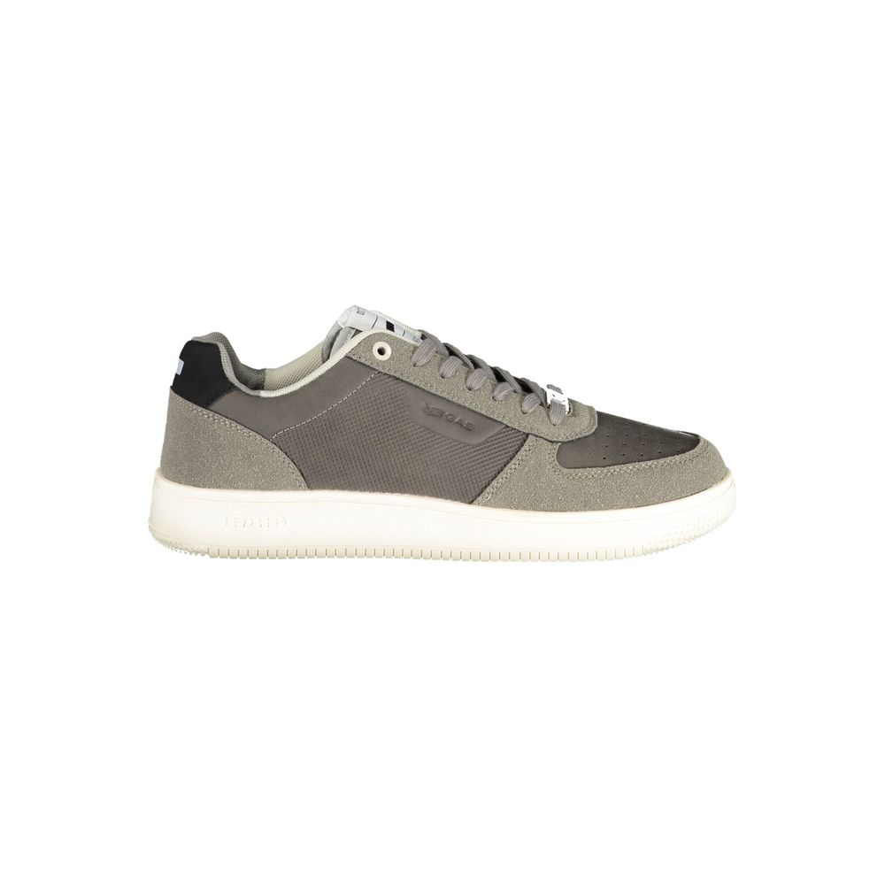Gas Gray Polyester Men Sneaker