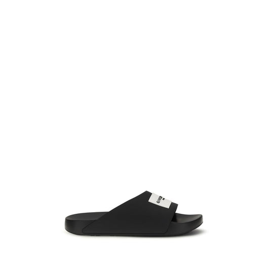 Givenchy Black Rubber Slippers 1728,72470364320,Black,EU39/US6,EU40/US7,EU41/US8,EU42/US9,EU43/US10,EU44/US11,EU45/US12,EU46/US13,Givenchy,Men,New with tags,Sandals - Shoes,Shoes,Slippers - Sandals - Shoes