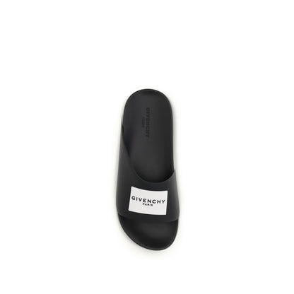 Givenchy Black Rubber Slippers 1728,72470364320,Black,EU39/US6,EU40/US7,EU41/US8,EU42/US9,EU43/US10,EU44/US11,EU45/US12,EU46/US13,Givenchy,Men,New with tags,Sandals - Shoes,Shoes,Slippers - Sandals - Shoes