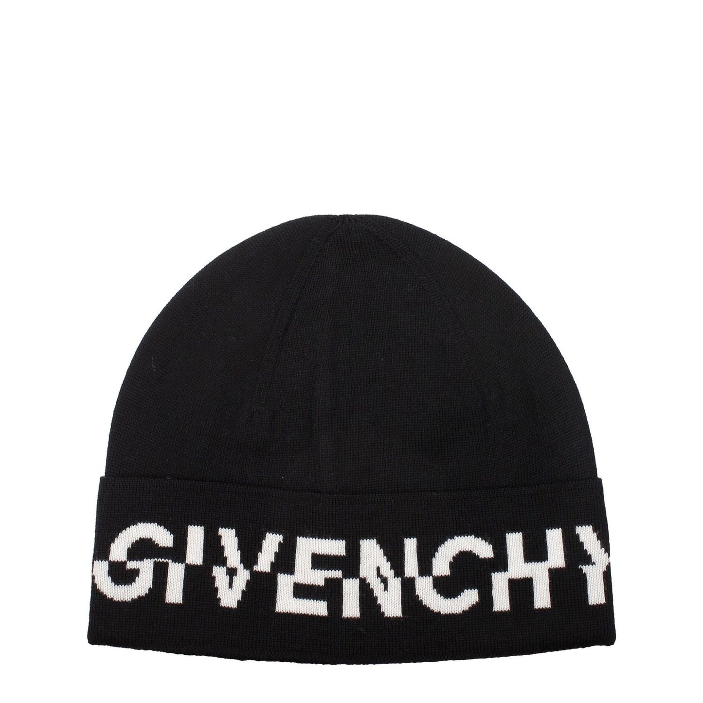Givenchy Black Wool Beanie 1728,75667636384,Accessories,Beanie - Hats - Accessories,Black,Givenchy,Hats - Accessories,Men,New with tags,UNI