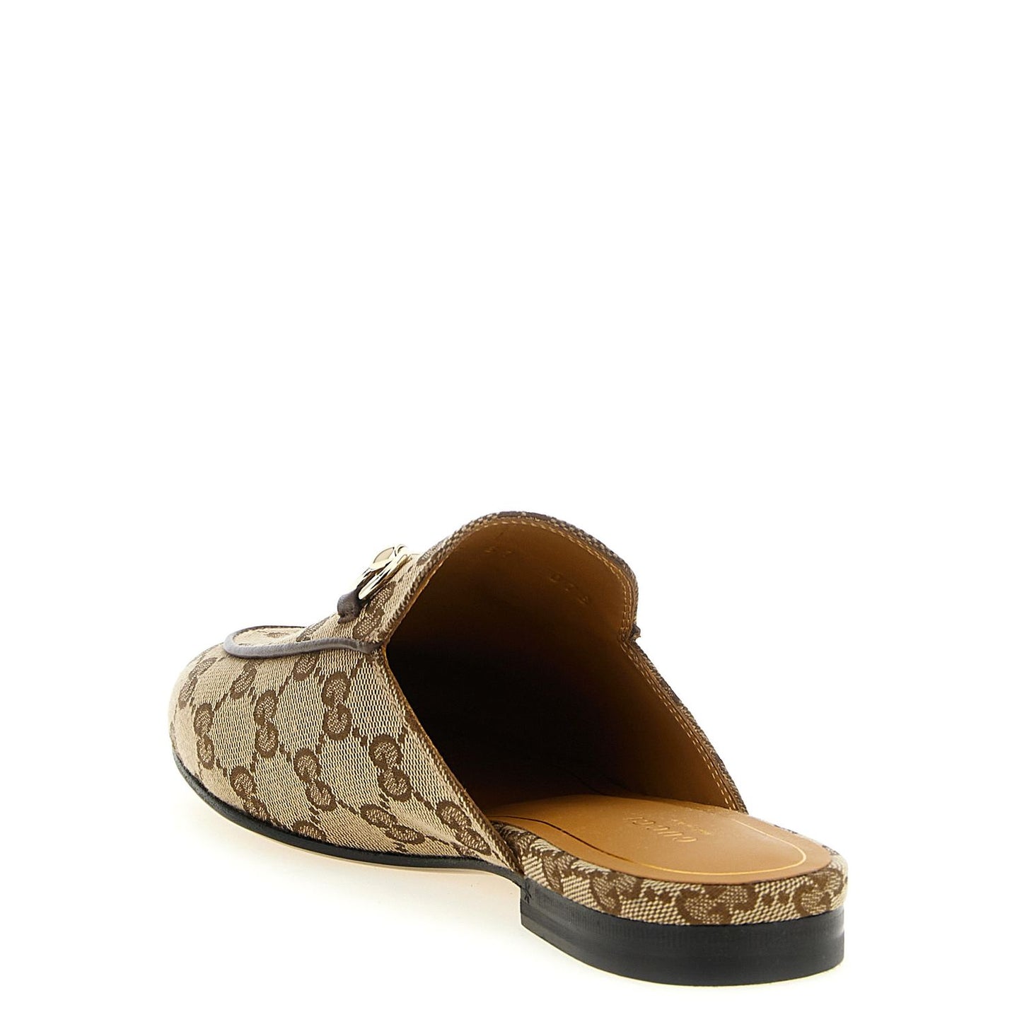 Gucci Beige Polyester Mules