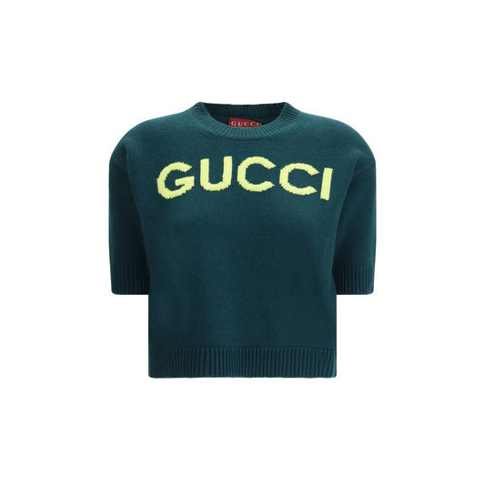 Gucci Bicolor Wool Sweatshirt 1728,72470364320,Bicolor,Clothing,Gucci,M,New with tags,S,Sweaters - Clothing,Sweatshirts - Sweaters - Clothing,Women
