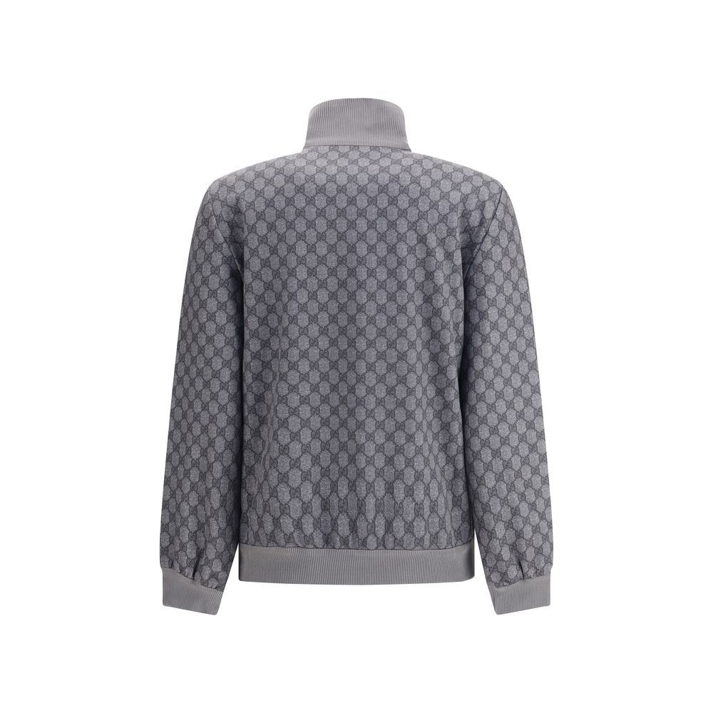 Gucci Gray Polyester Sweatshirt Gucci
