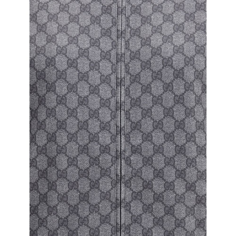 Gucci Gray Polyester Sweatshirt Gucci