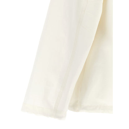 Gucci White Cotton Shell Jacket