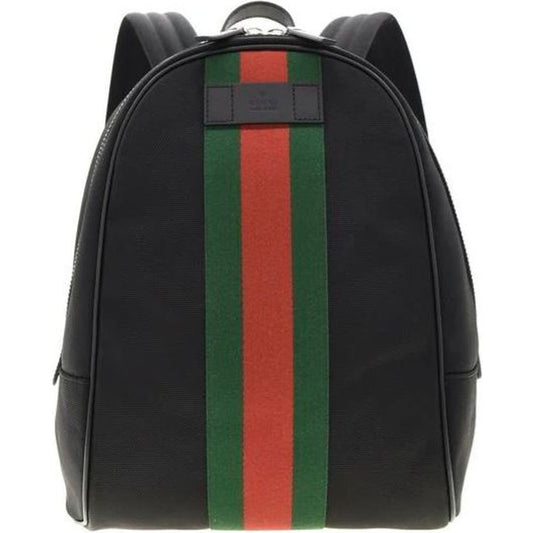 Gucci Zaini 630917_KWTJN_8251_S,all-year,Backpacks - Men - Bags,bags,black,Category-Bags,Gender-Men,Gucci,men,Men > Bags > Backpacks,red,Subcategory-Backpacks,women >Bags,women>accessorries,Zaini