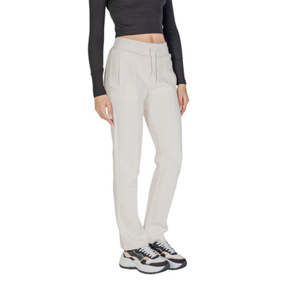 Guess Active Cream Cotton Joggers (Workout Pants)