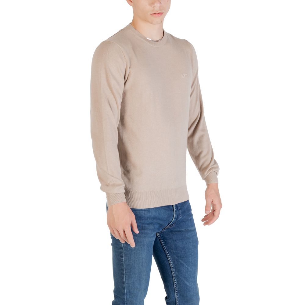 Guess Beige Polyester Sweatshirt 1728,71956299936,Beige,Clothing,Guess,IT54 | XXL,Men,New with tags,Sweaters - Clothing,Sweatshirts - Sweaters - Clothing