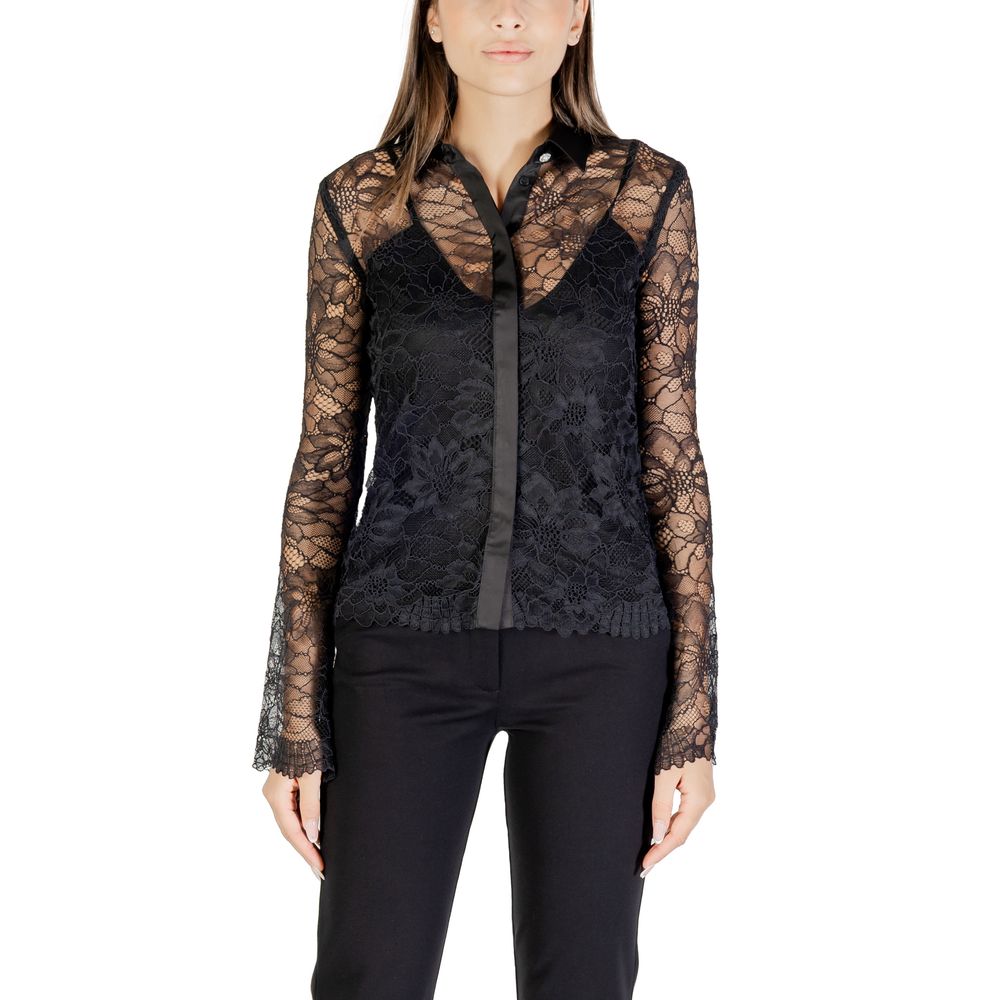 Guess Black Polyamide Blouse 1728,71956299936,Black,Blouses - Shirts - Clothing,Clothing,Guess,IT38|XS,New with tags,Shirts - Clothing,Women