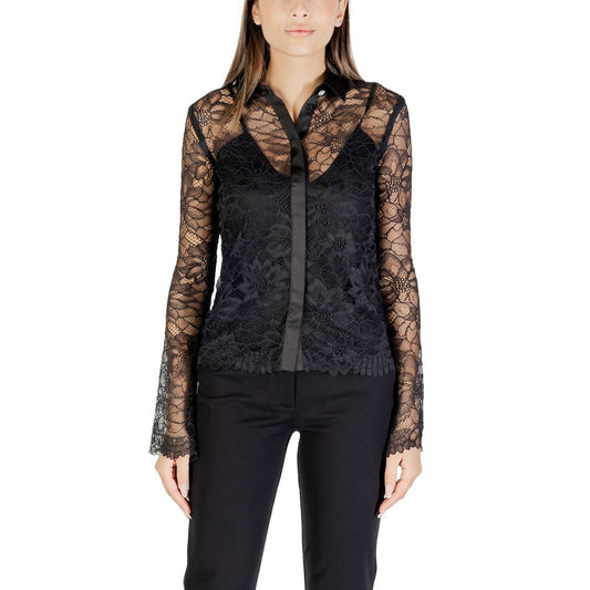 Guess Black Polyamide Blouse 1728,71956299936,Black,Blouses - Shirts - Clothing,Clothing,Guess,IT38|XS,New with tags,Shirts - Clothing,Women