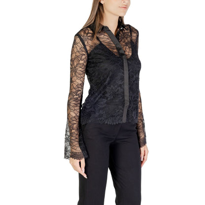 Guess Black Polyamide Blouse 1728,71956299936,Black,Blouses - Shirts - Clothing,Clothing,Guess,IT38|XS,New with tags,Shirts - Clothing,Women