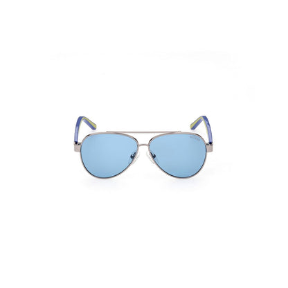 Guess Gray Metal Sunglasses Guess