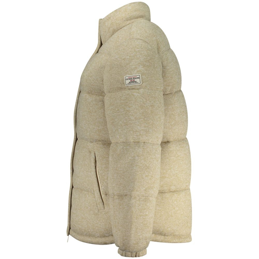Guess Jeans Beige Polyester Women's Jacket1728,67403481248,Beige,Clothing,Coats - Jackets & Coats - Clothing,Guess Jeans,Jackets & Coats - Clothing,L,M,New with tags,S,Women,XL,XS