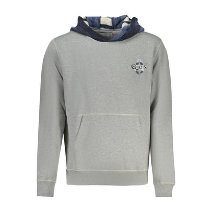 Guess Jeans Grigio Cotton Mens Sweatshirt