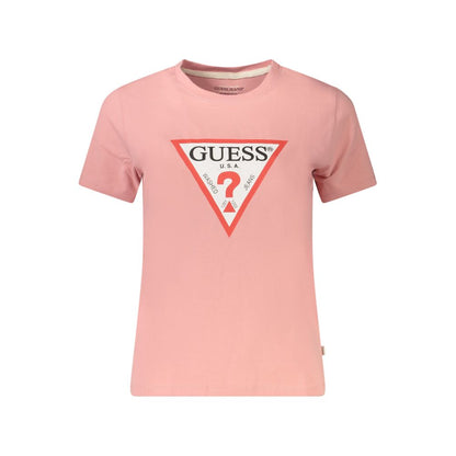 Guess Jeans Rosa Cotton Women T-Shirt