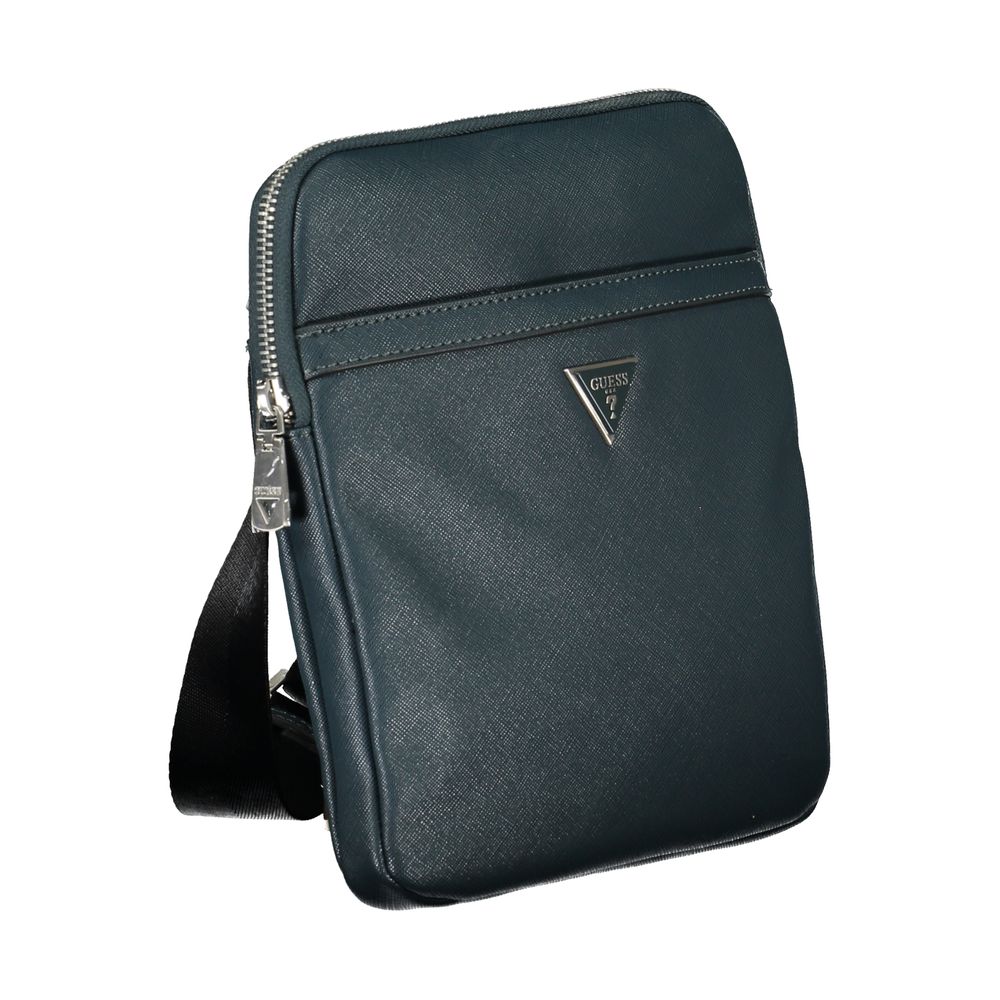 Guess Jeans Verde Polyurethane Men Shoulder Bag