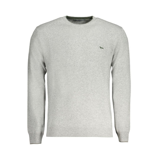 Harmont & Blaine Gray Wool Cashmere Sweater Harmont & Blaine