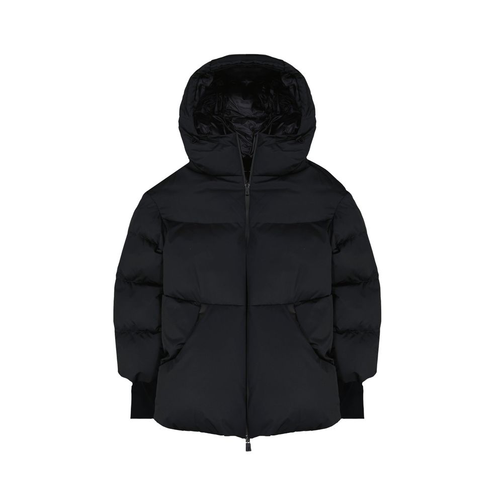 Herno Black Polyamide Shell Jacket