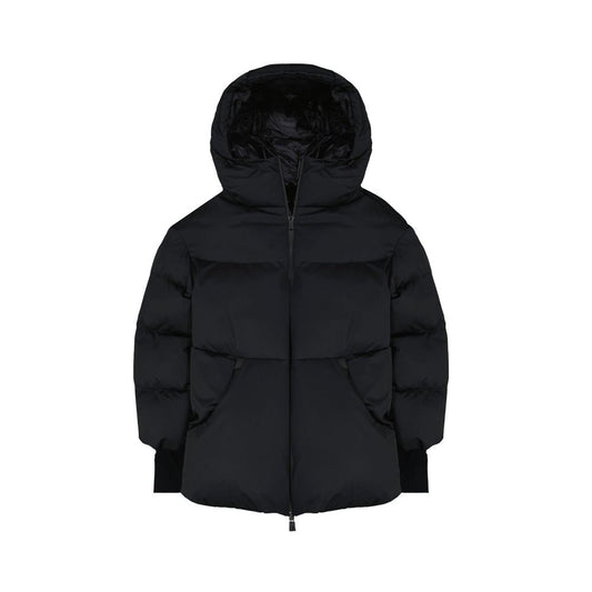 Herno Black Polyamide Shell Jacket