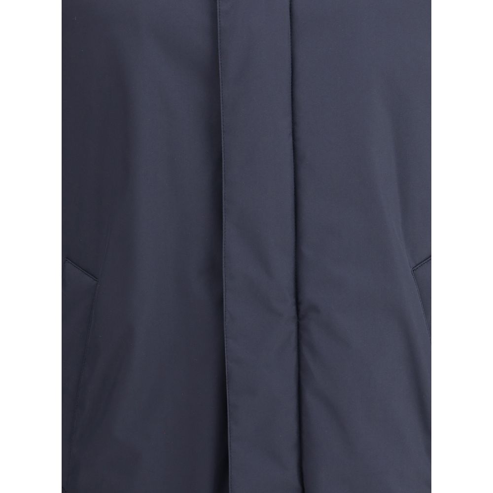 Herno Blue Goose Down Coat