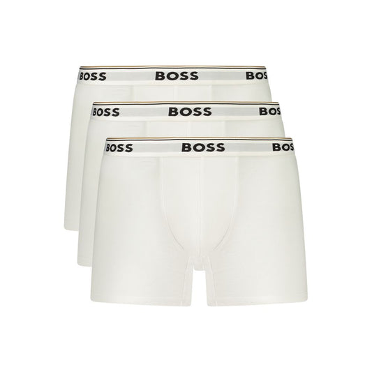 Hugo Boss Bianco Cotton Men Boxer Short 1728,67403481248,Boxers - Underwear - Clothing,Clothing,Hugo Boss,Men,New with tags,S,Underwear - Clothing,White