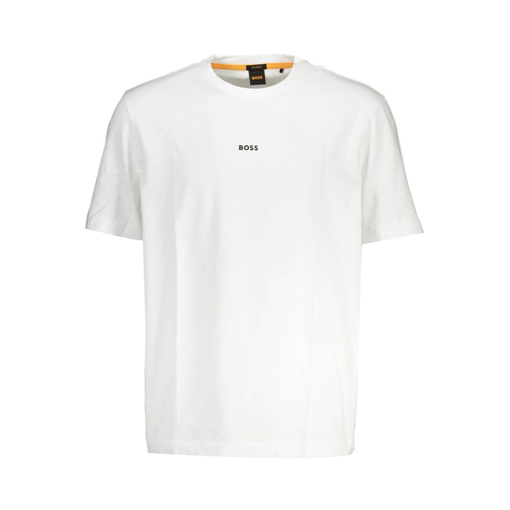 Hugo Boss White Organic Cotton Men's T-Shirt