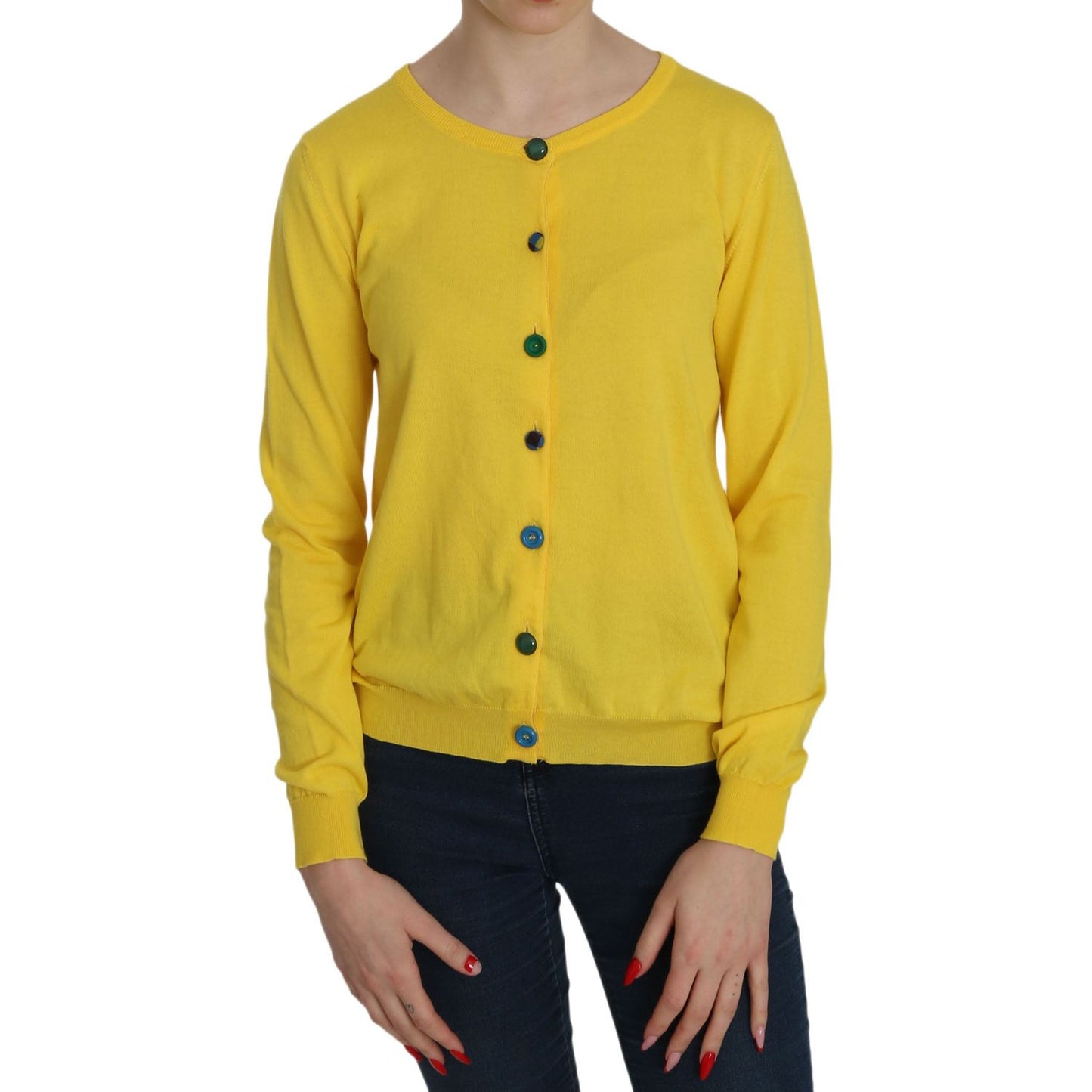 JuccaRadiant Yellow Cotton SweaterMcRichard Designer Brands£139.00