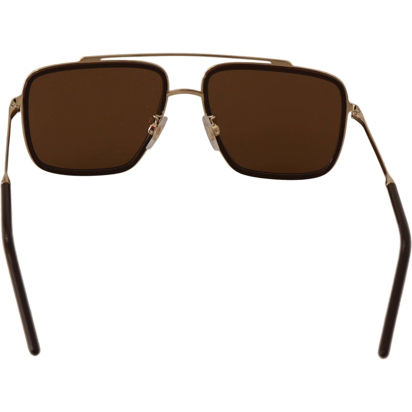 Dolce & Gabbana | Elegant Gold-Black Gradient Men's Sunglasses| McRichard Designer Brands   