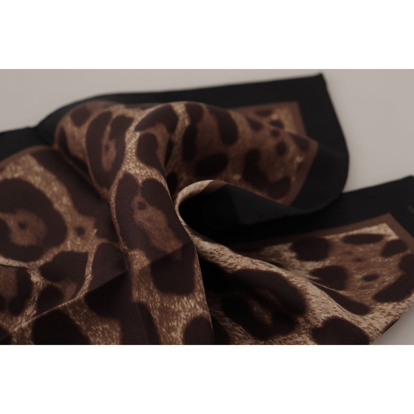Dolce & Gabbana | Elegant Silk Square Men's Scarf| McRichard Designer Brands   