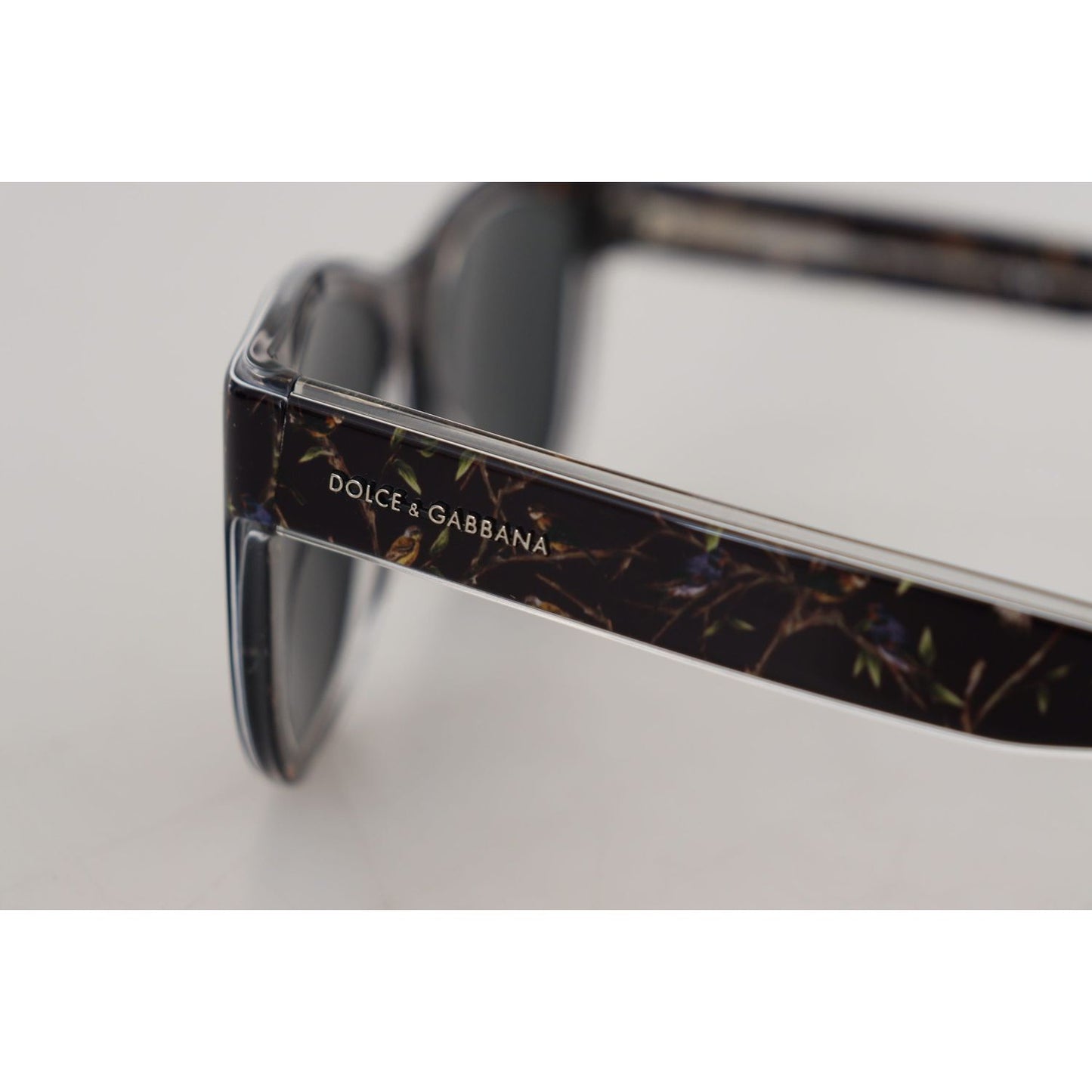 Dolce & Gabbana Elegant Black Acetate Sunglasses for Women black-bird-square-full-rim-acetate-dg4284-sunglasses