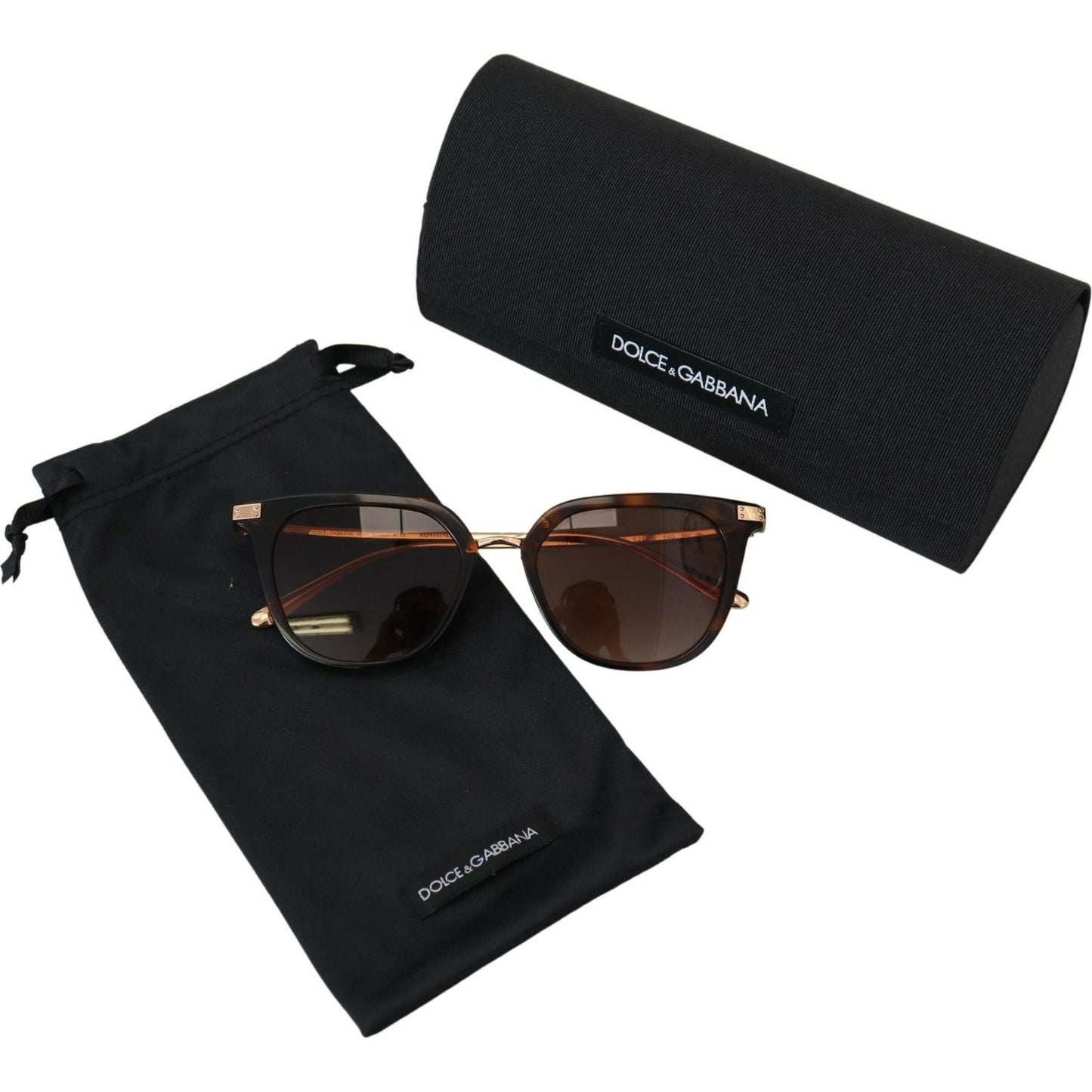 Dolce & Gabbana Irregular Brown Acetate Sunglasses for Women irregular-brown-acetate-sunglasses-for-women