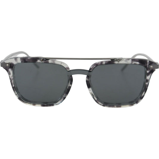 Dolce & Gabbana Stunning Grey Acetate Sunglasses gray-dg4327-b-gray-frame-metal-gray-lenses-sunglasses