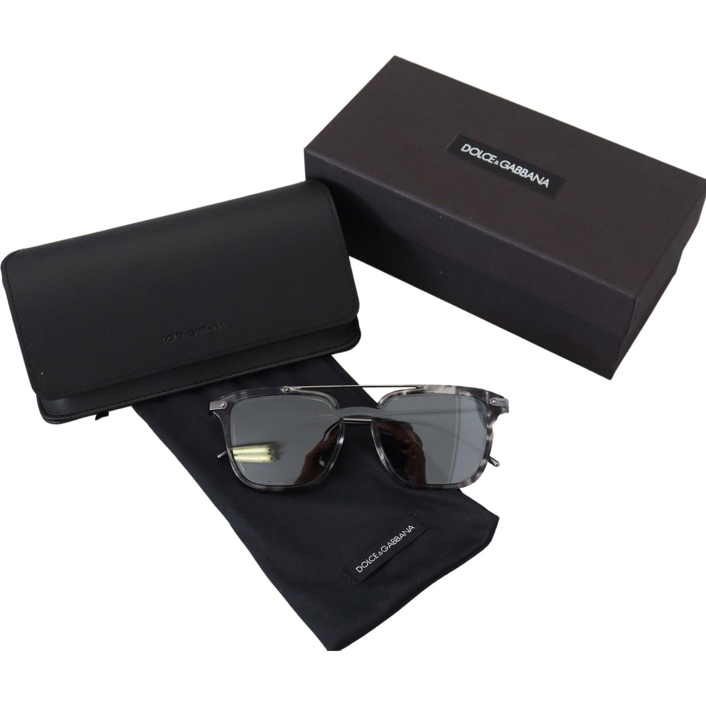 Dolce & GabbanaStunning Grey Acetate SunglassesMcRichard Designer Brands£209.00