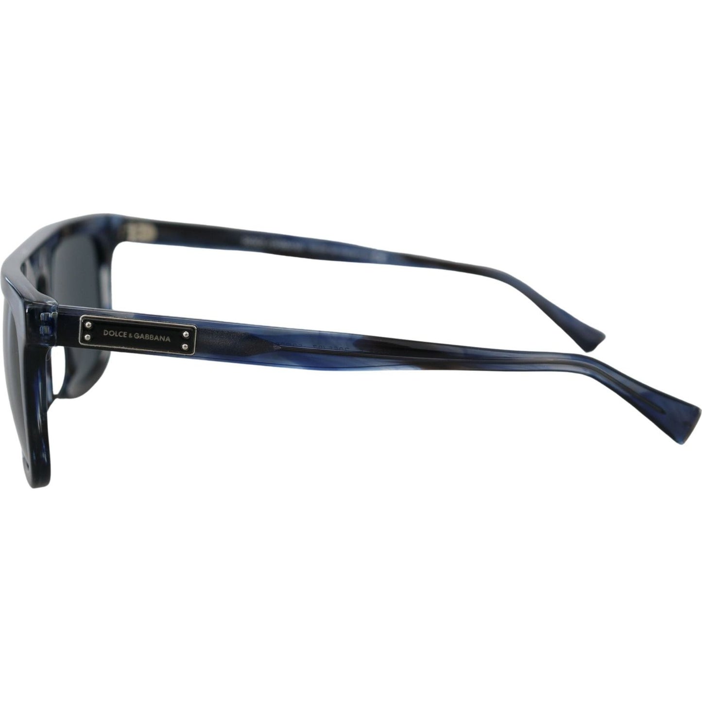 Dolce & Gabbana Elegant Blue Acetate Sunglasses for Women blue-dg4288f-acetate-full-rim-frame-sunglasses-1
