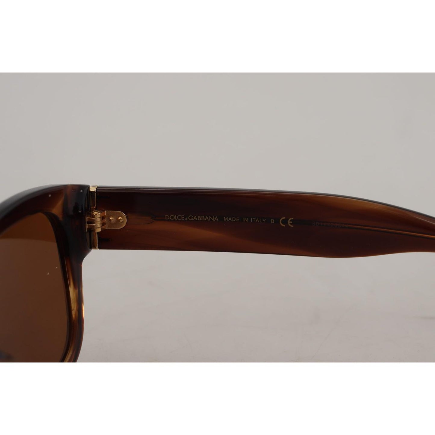 Dolce & Gabbana Elegant Square Frame Women's Sunglasses brown-square-acetate-frame-uv-dg4338f-sunglasses