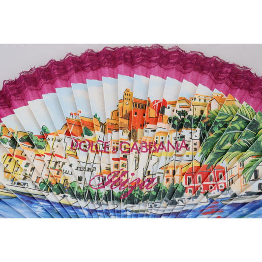 Dolce & Gabbana Multicolor Decorative Folding Hand Fan multicolor-decorative-folding-hand-fan